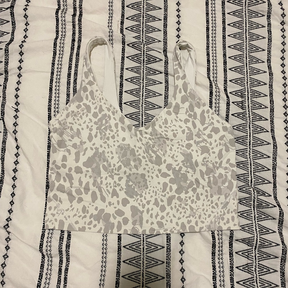 Cropped align tank